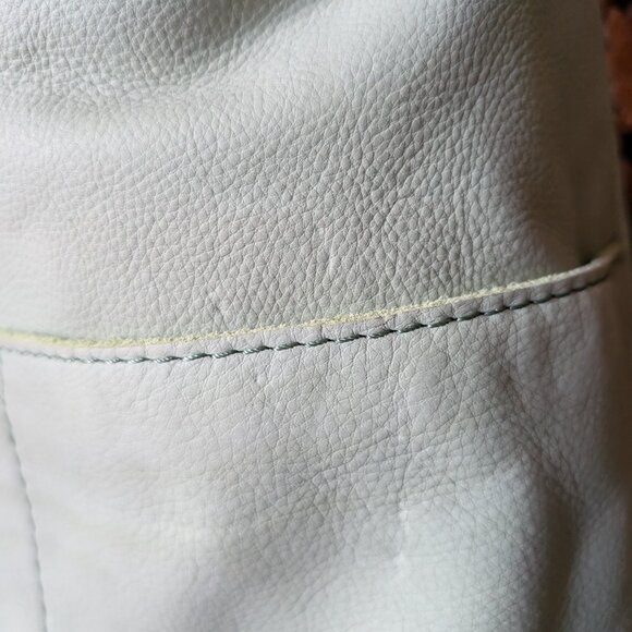 NWT American Leather Co Pottery Green Carrie Hobo Soft Leather Pastel Green - Picture 7 of 8